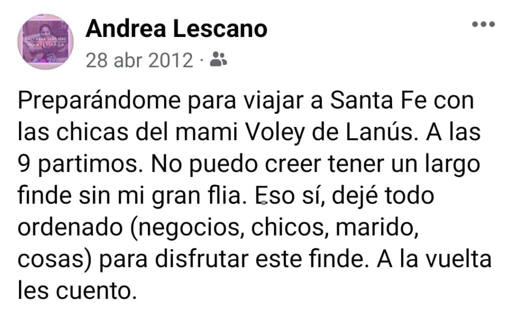 Post de FaceBook