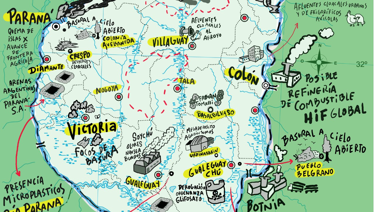 EL MAPA ENTRERRIANO DEL DAÑO AMBIENTAL